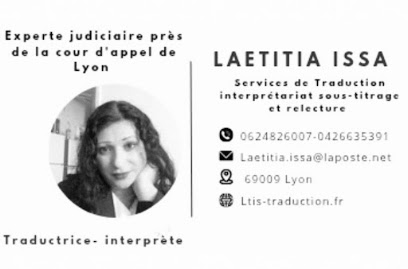 Traducteur Assermenté Français Arabe Laetitia Dona Issa, Traducteur à Lyon 09